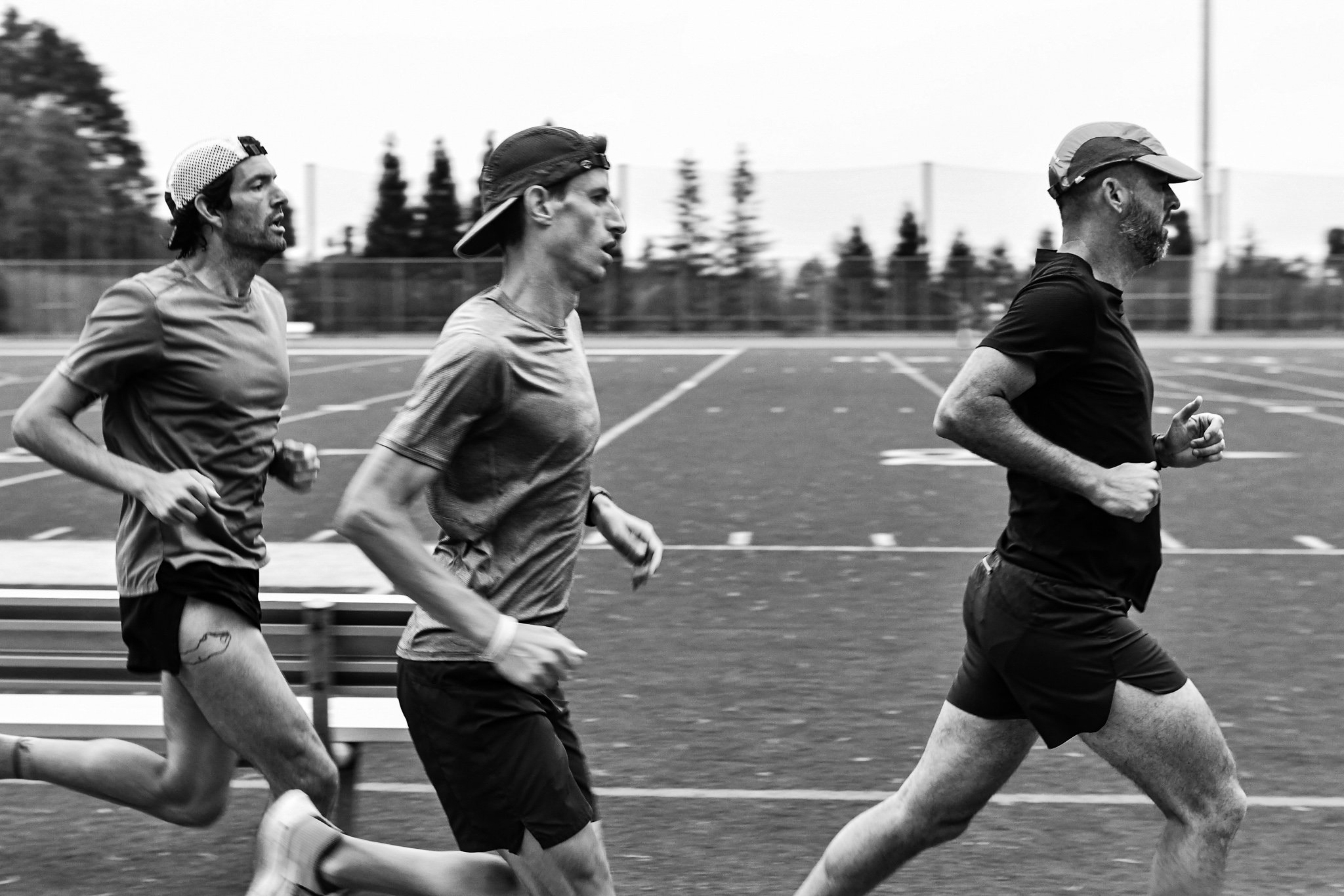 Oakland Track Club workout at Witter Field